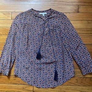 DEREK LAM 10 Crosby silk blouse size 00